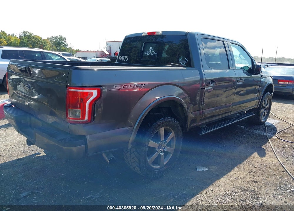2015 FORD F-150 XLT VIN: 1FTEW1EG0FFB02162