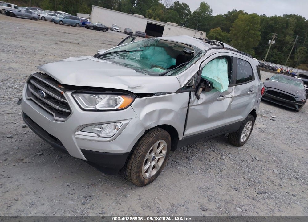 2021 FORD ECOSPORT SE VIN: MAJ6S3GL8MC454593
