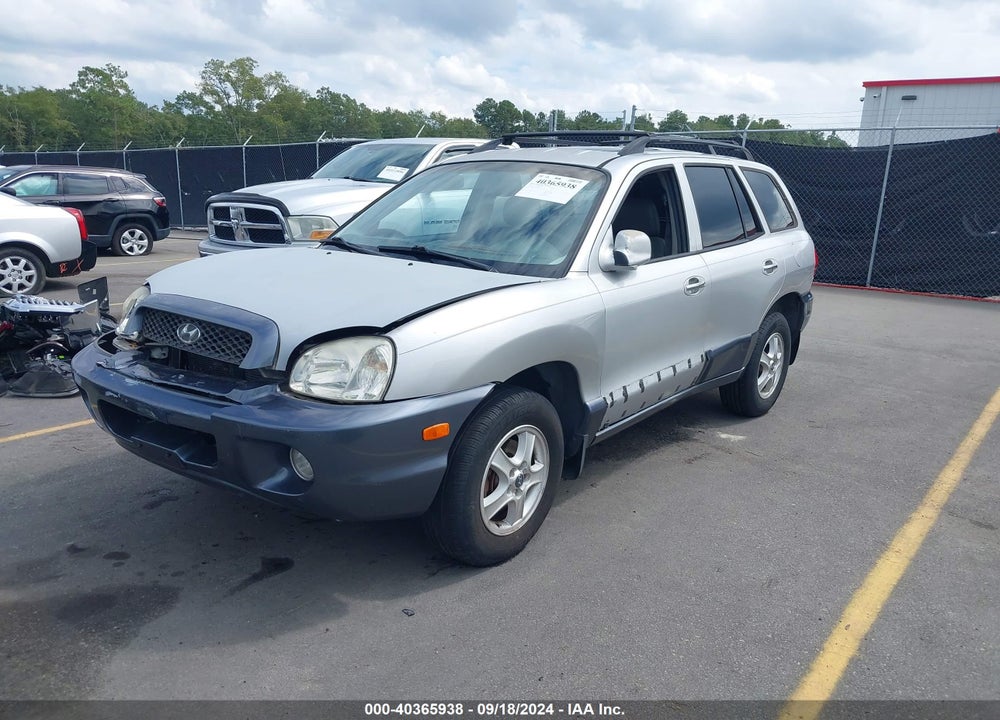 2003 HYUNDAI SANTA FE GLS/LX VIN: KM8SC13D63U400304