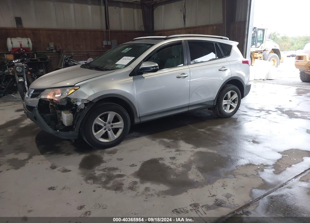 2013 TOYOTA RAV4 XLE VIN: JTMRFREVXD5001311