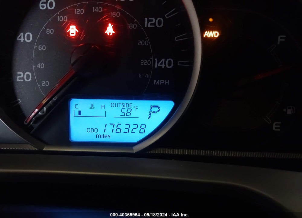 2013 TOYOTA RAV4 XLE VIN: JTMRFREVXD5001311
