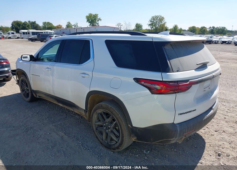 2022 CHEVROLET TRAVERSE AWD LT LEATHER VIN: 1GNEVHKW7NJ173367