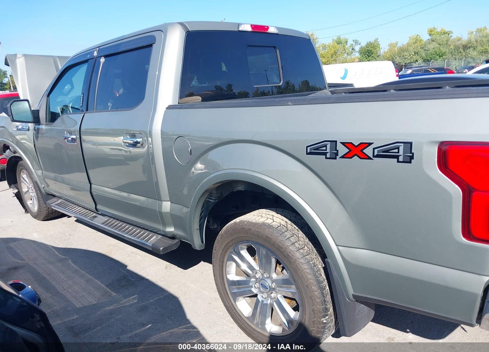 2019 FORD F-150 LARIAT VIN: 1FTEW1E40KKE30883