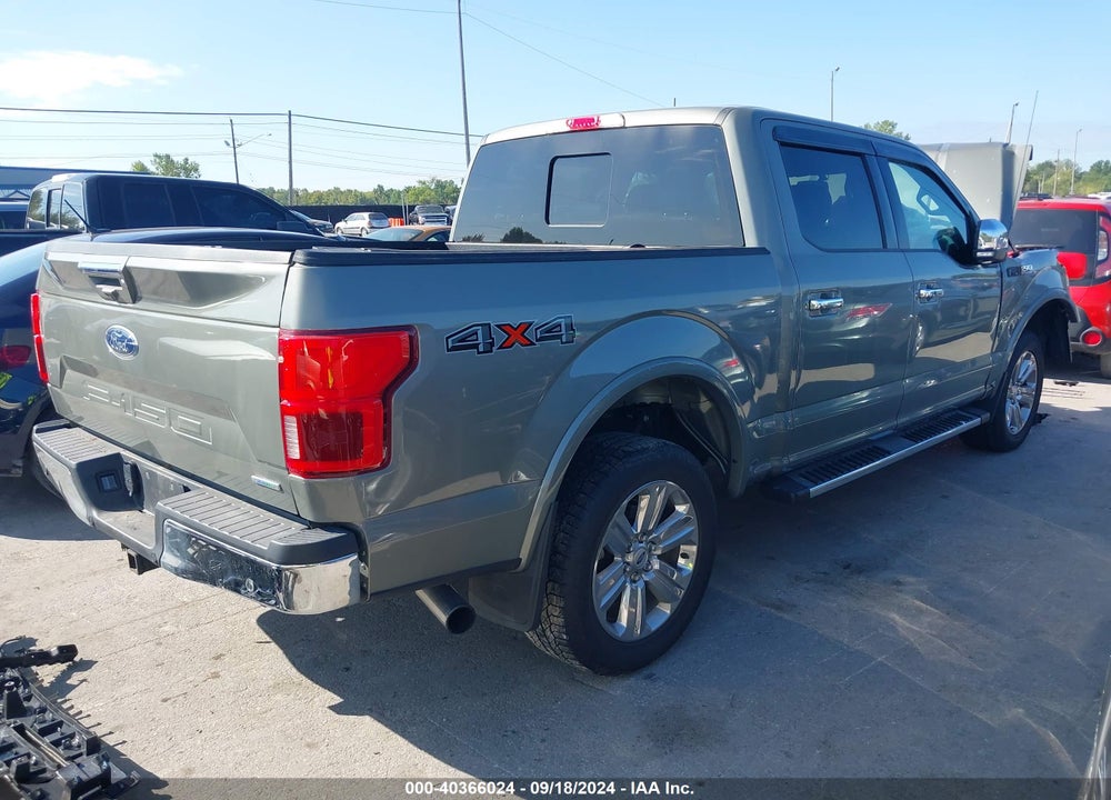 2019 FORD F-150 LARIAT VIN: 1FTEW1E40KKE30883