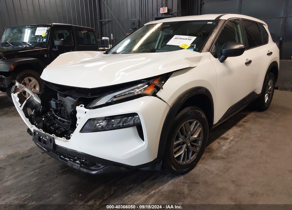 2021 NISSAN ROGUE S INTELLIGENT AWD VIN: JN8AT3AB5MW207195