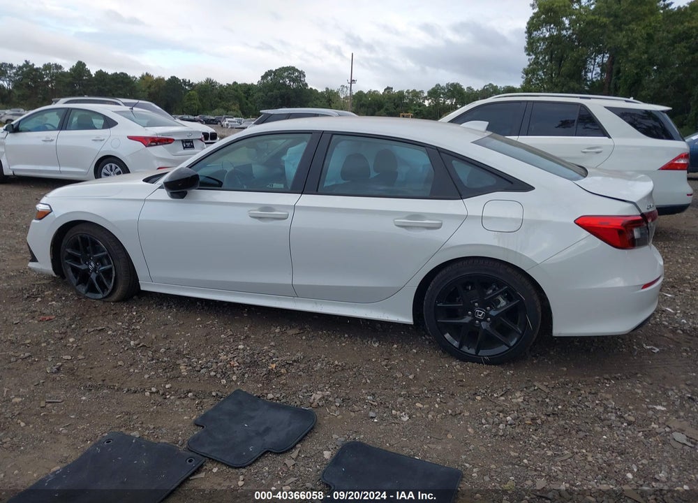 2022 HONDA CIVIC SPORT VIN: 2HGFE2F58NH595050