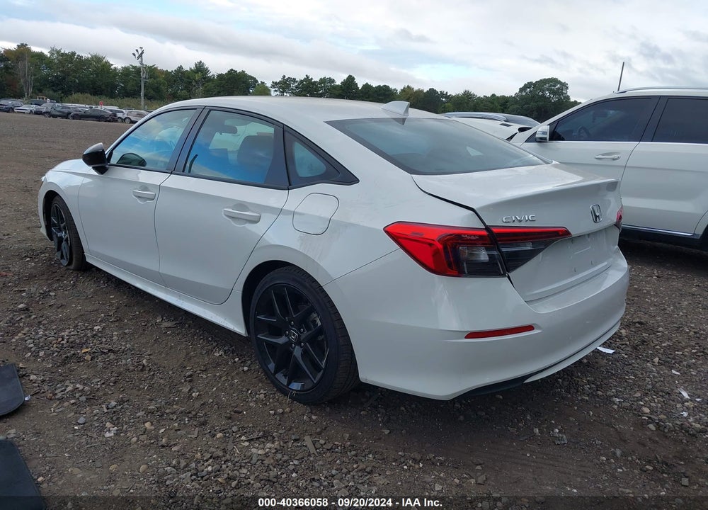 2022 HONDA CIVIC SPORT VIN: 2HGFE2F58NH595050