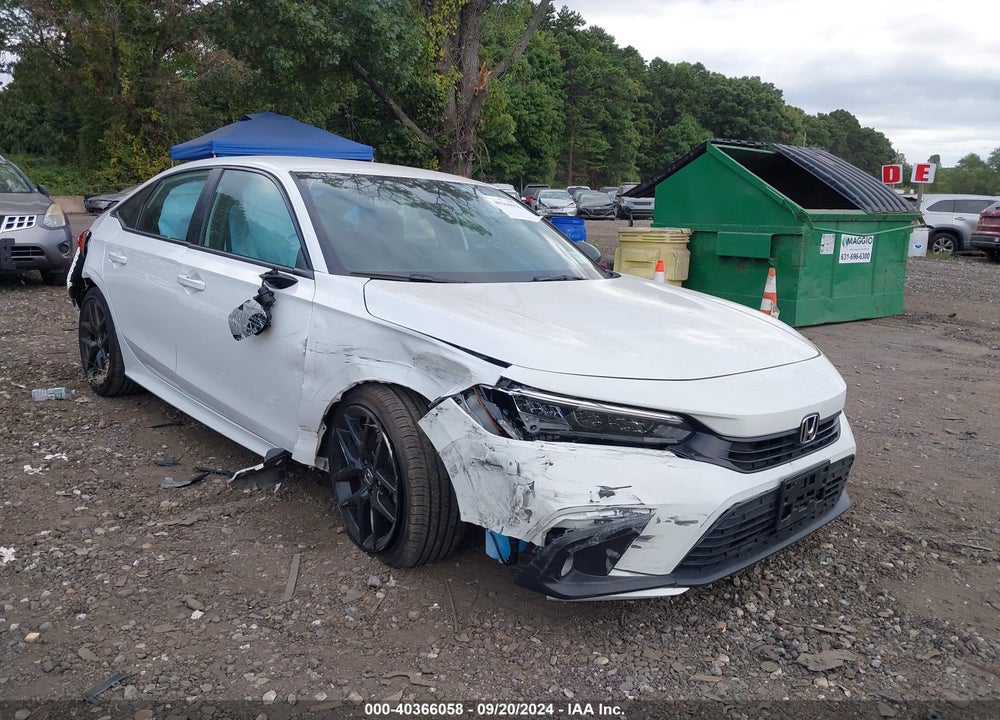 2022 HONDA CIVIC SPORT VIN: 2HGFE2F58NH595050