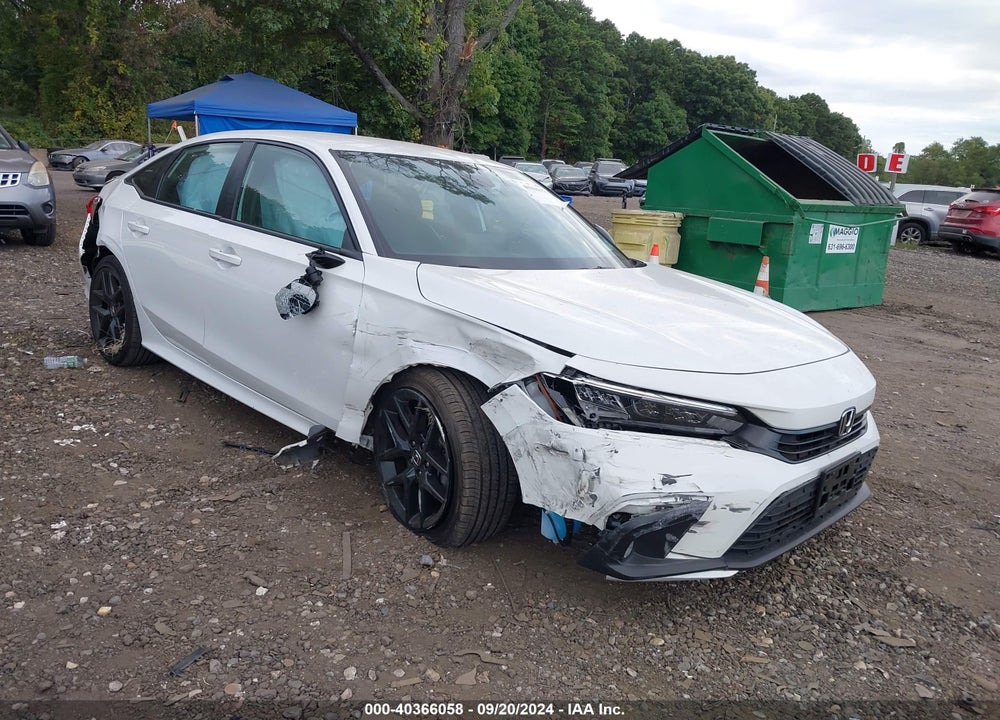2022 HONDA CIVIC SPORT VIN: 2HGFE2F58NH595050