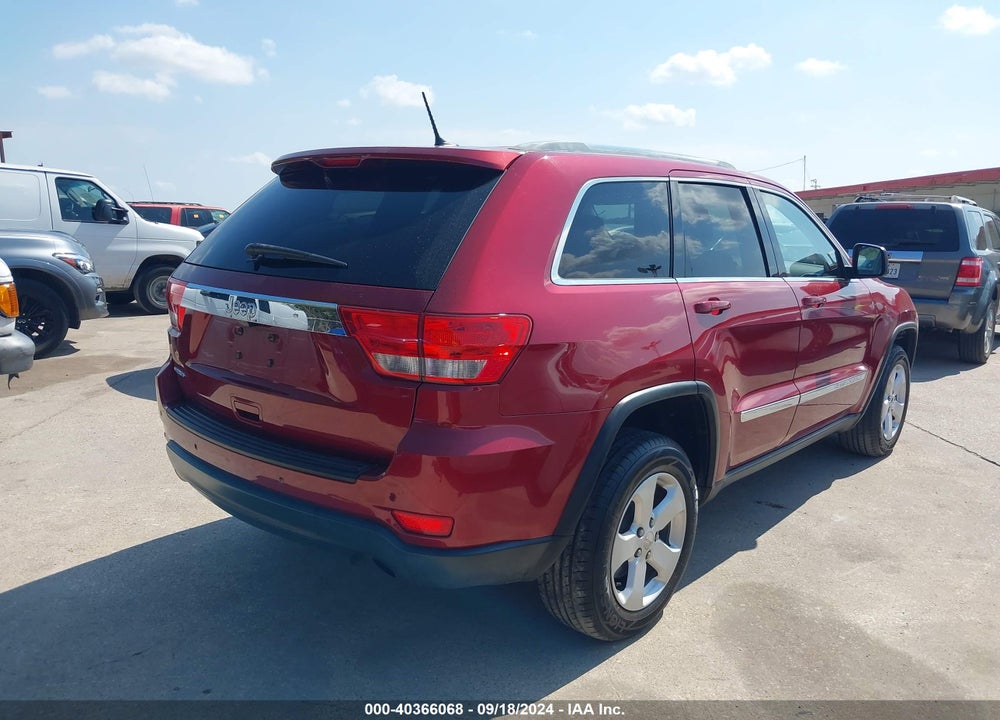 2012 JEEP GRAND CHEROKEE LAREDO VIN: 1C4RJEAG2CC194529
