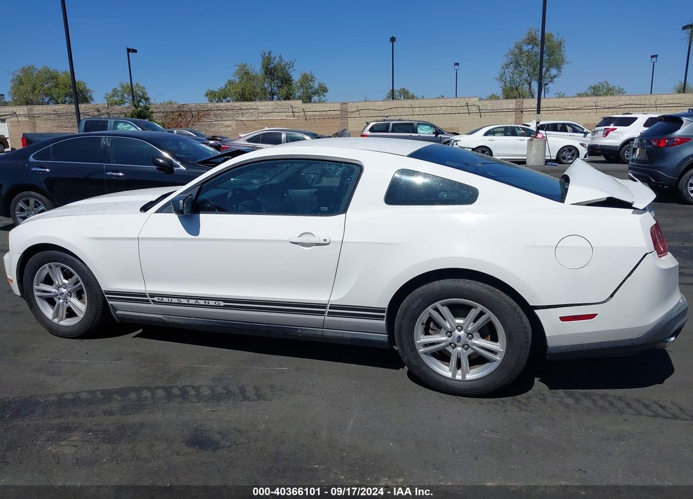 2012 FORD MUSTANG V6 VIN: 1ZVBP8AM4C5282071