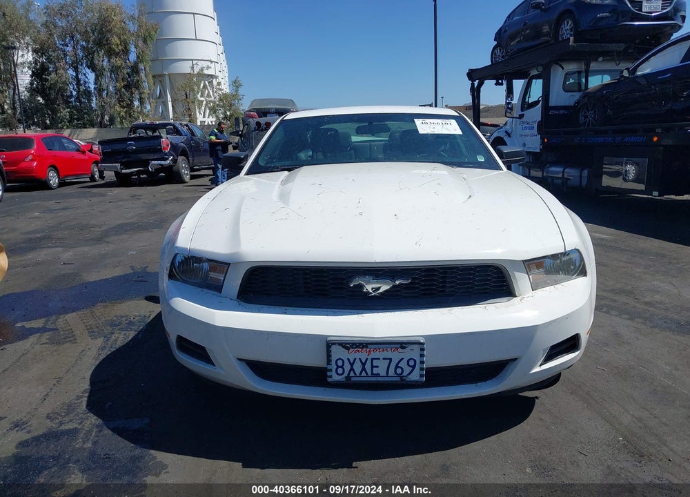 2012 FORD MUSTANG V6 VIN: 1ZVBP8AM4C5282071