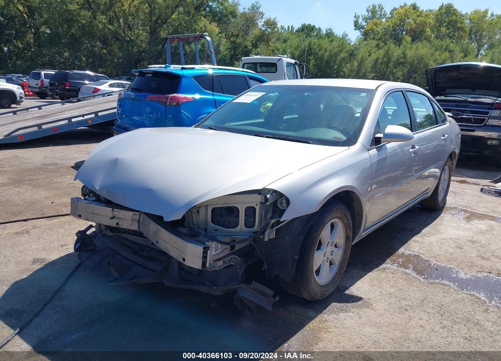 2008 CHEVROLET IMPALA LT VIN: 2G1WT58K481351507