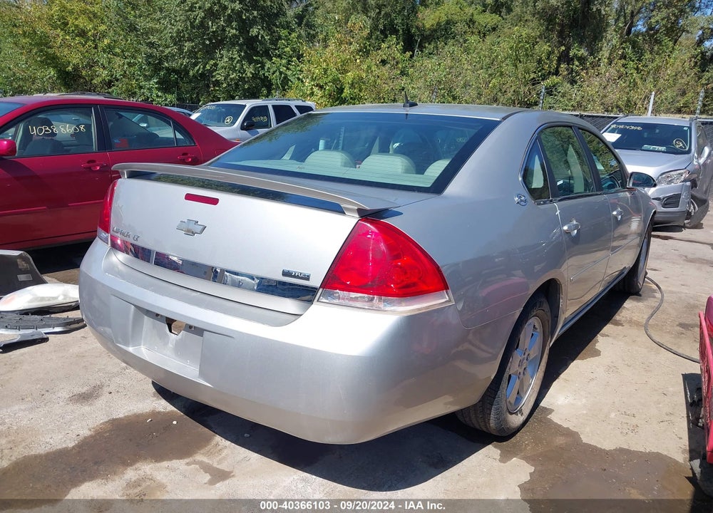 2008 CHEVROLET IMPALA LT VIN: 2G1WT58K481351507
