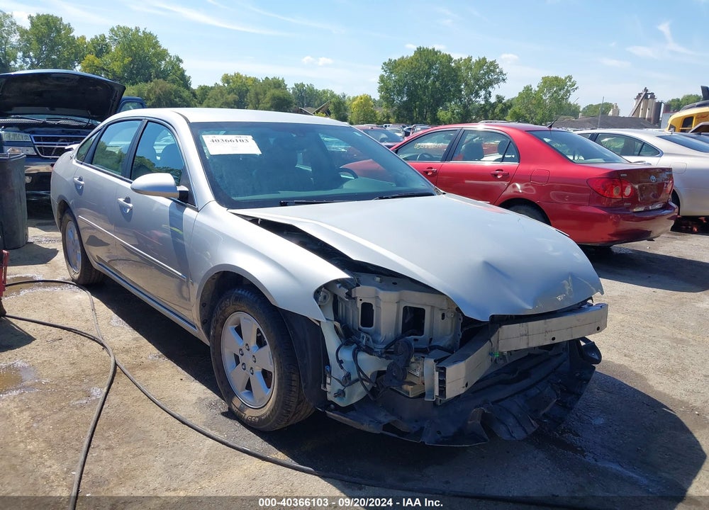 2008 CHEVROLET IMPALA LT VIN: 2G1WT58K481351507