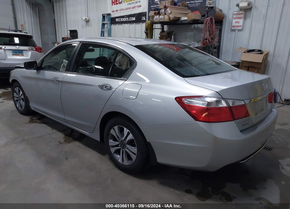2013 HONDA ACCORD LX VIN: 1HGCR2F34DA007678