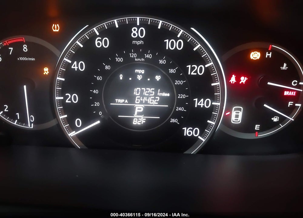 2013 HONDA ACCORD LX VIN: 1HGCR2F34DA007678