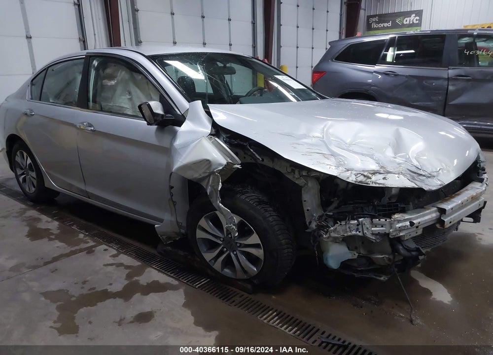 2013 HONDA ACCORD LX VIN: 1HGCR2F34DA007678