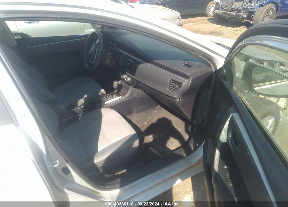 2016 TOYOTA COROLLA L VIN: 2T1BURHE5GC517909
