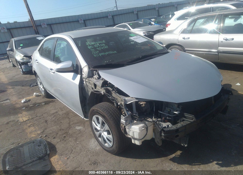 2016 TOYOTA COROLLA L VIN: 2T1BURHE5GC517909