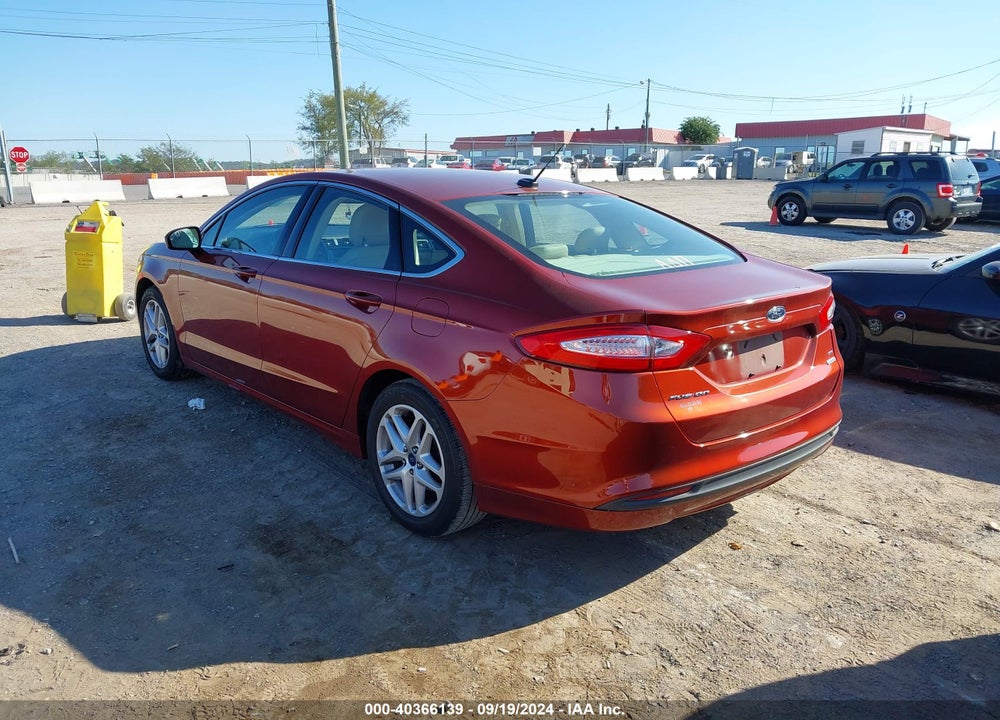 2014 FORD FUSION SE VIN: 3FA6P0HDXER342940