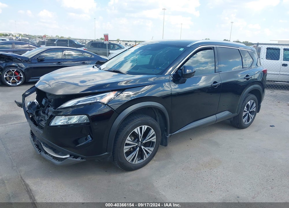 2021 NISSAN ROGUE SV FWD VIN: JN8AT3BA0MW001384