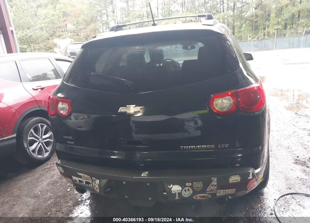 2012 CHEVROLET TRAVERSE LTZ VIN: 1GNKVLED5CJ318614