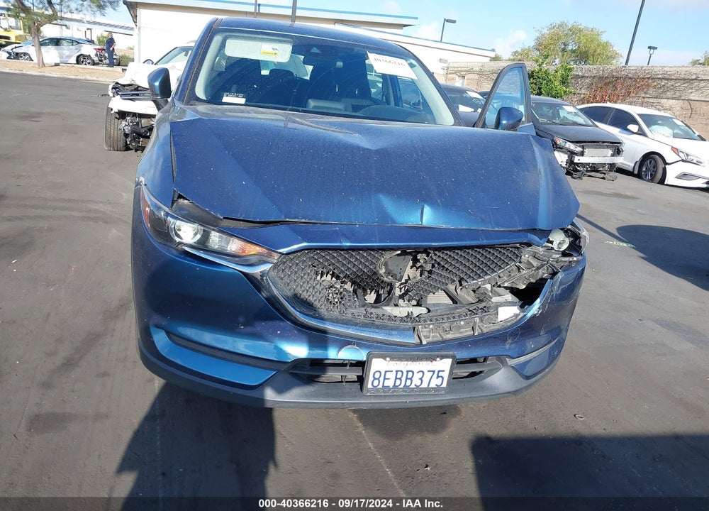 2018 MAZDA CX-5 SPORT VIN: JM3KFABM6J1380980