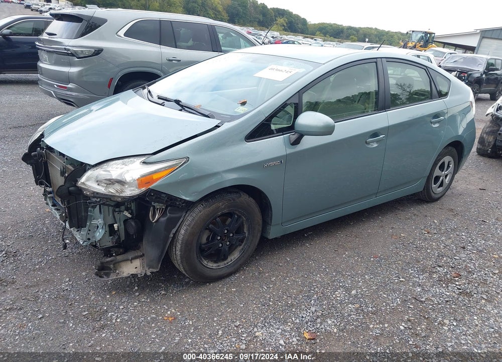 2013 TOYOTA PRIUS THREE VIN: JTDKN3DU2D1715628