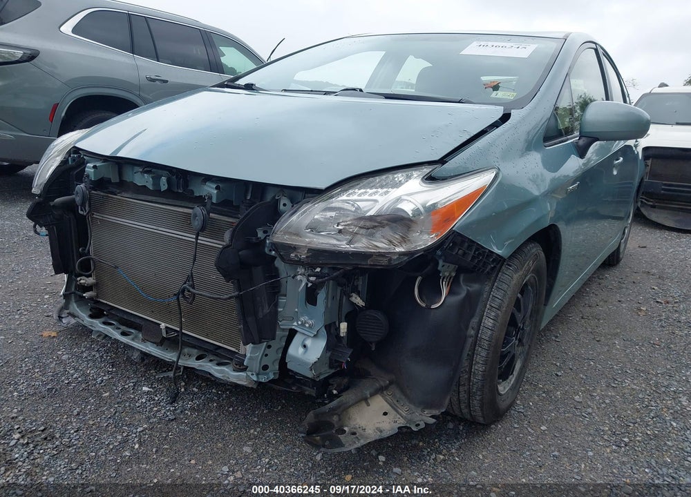2013 TOYOTA PRIUS THREE VIN: JTDKN3DU2D1715628