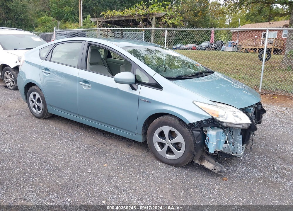 2013 TOYOTA PRIUS THREE VIN: JTDKN3DU2D1715628