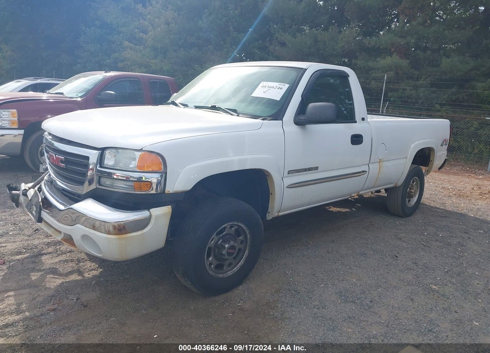 2004 GMC SIERRA 2500HD SLE VIN: 1GTHK24U64E154551