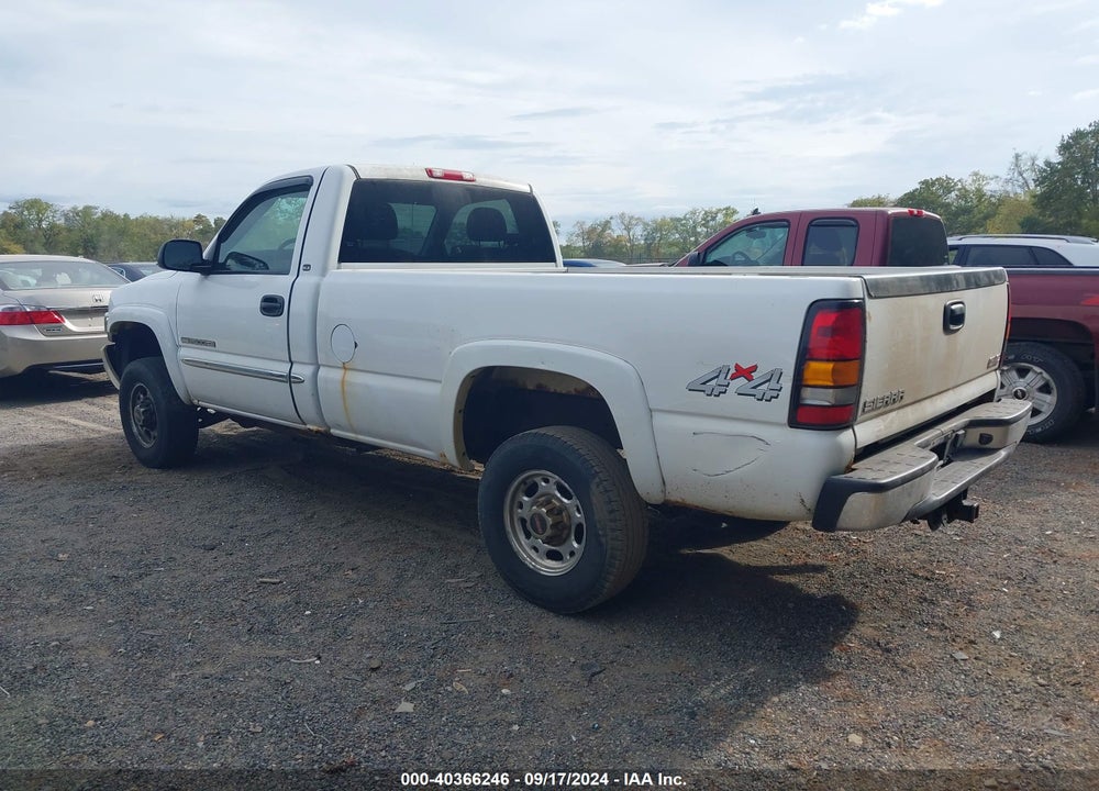 2004 GMC SIERRA 2500HD SLE VIN: 1GTHK24U64E154551