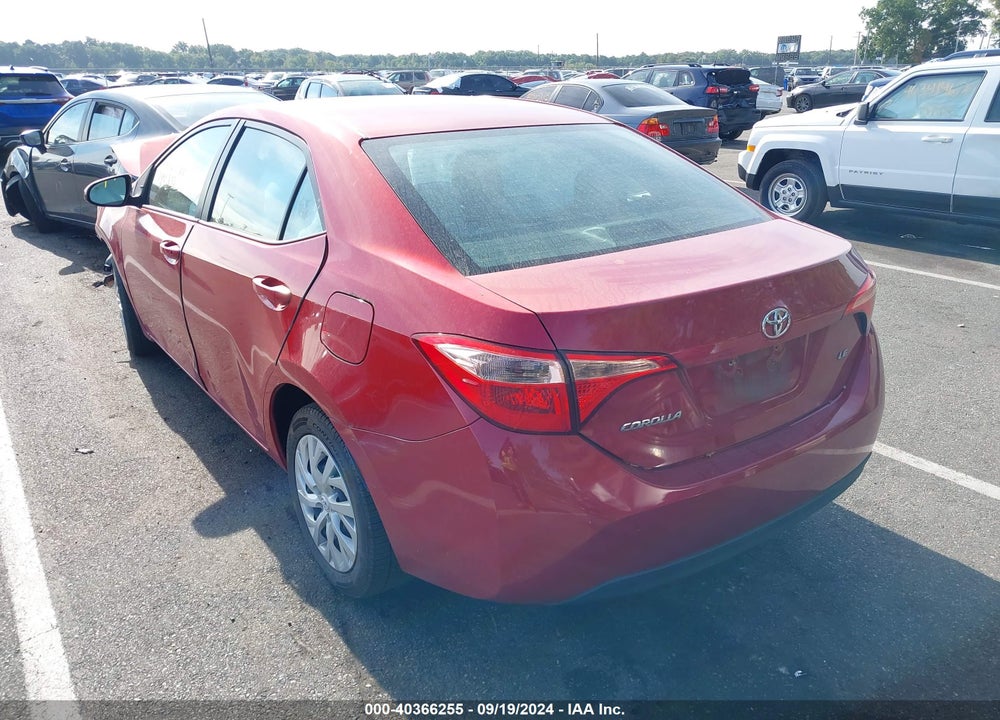 2017 TOYOTA COROLLA LE VIN: 5YFBURHE4HP709937