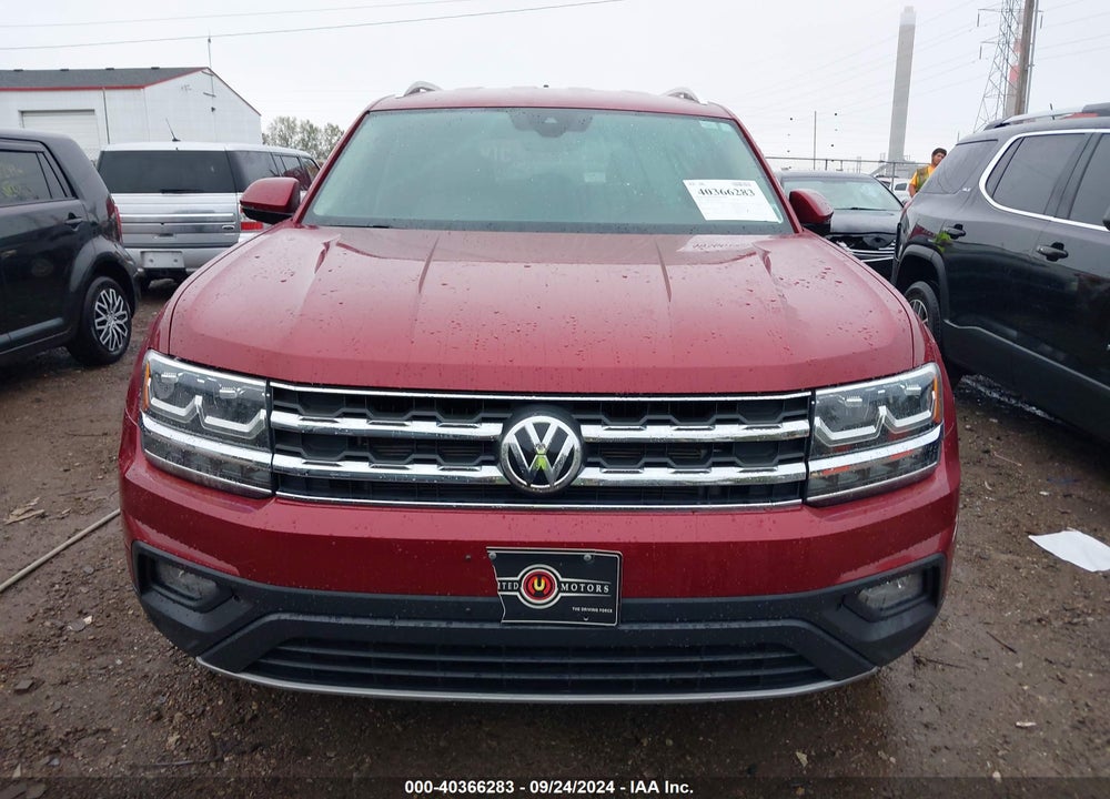 2018 VOLKSWAGEN ATLAS VIN: 1V2DR2CA8JC589868