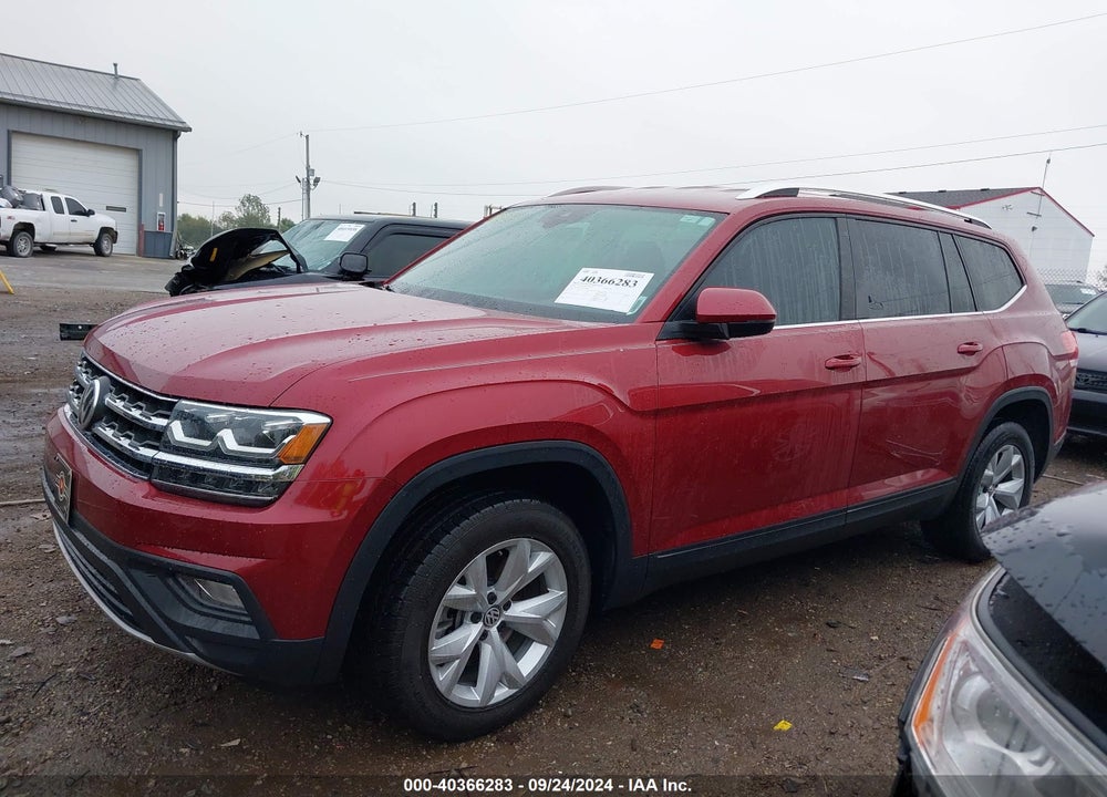2018 VOLKSWAGEN ATLAS VIN: 1V2DR2CA8JC589868