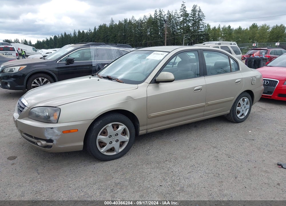 2005 HYUNDAI ELANTRA GLS/GT VIN: KMHDN46D25U169159