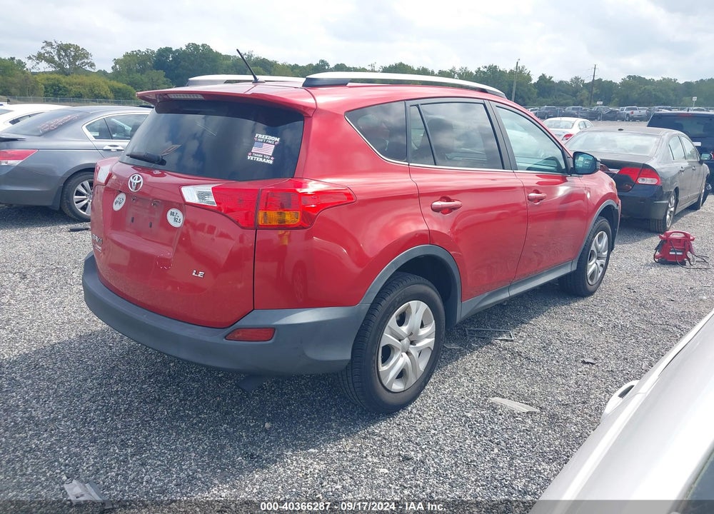 2013 TOYOTA RAV4 LE VIN: 2T3ZFREVXDW061761
