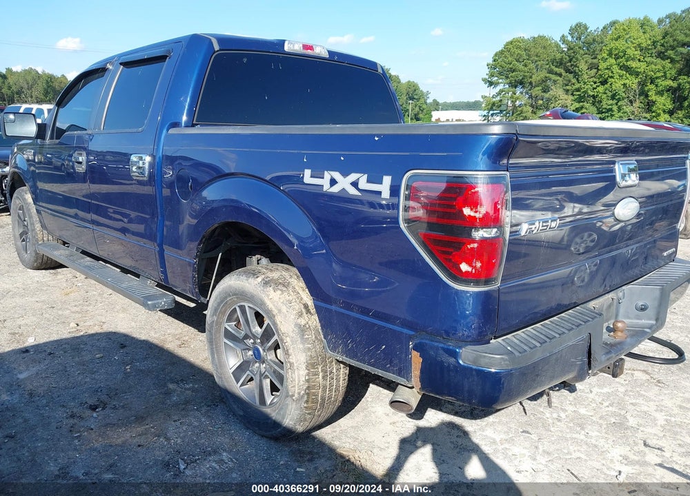 2012 FORD F-150 XLT VIN: 1FTFW1EF7CKD43862