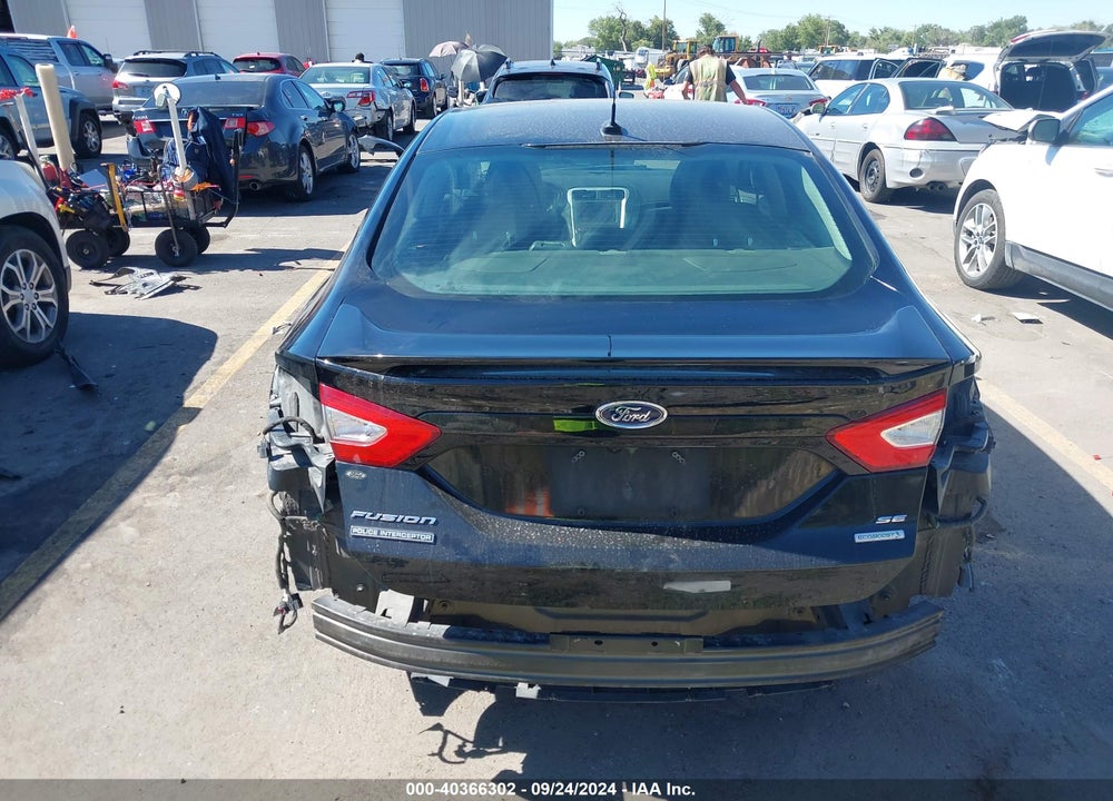 2016 FORD FUSION SE VIN: 3FA6P0H99GR193760