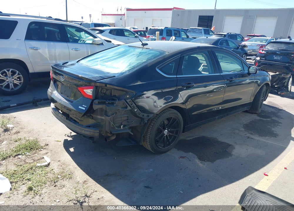 2016 FORD FUSION SE VIN: 3FA6P0H99GR193760