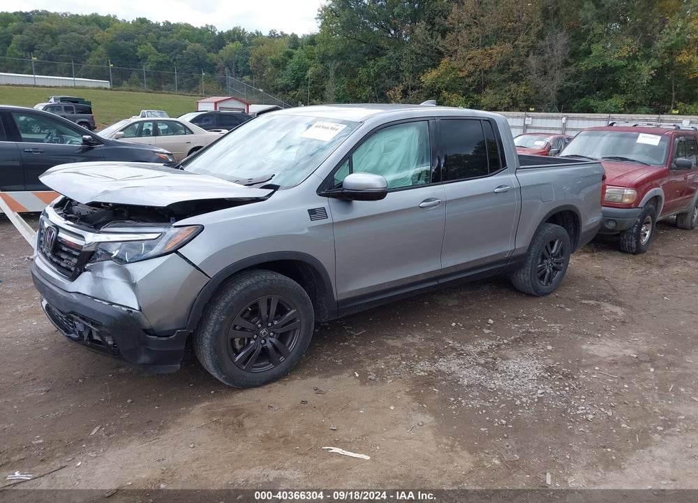 2020 HONDA RIDGELINE AWD SPORT VIN: 5FPYK3F13LB027513