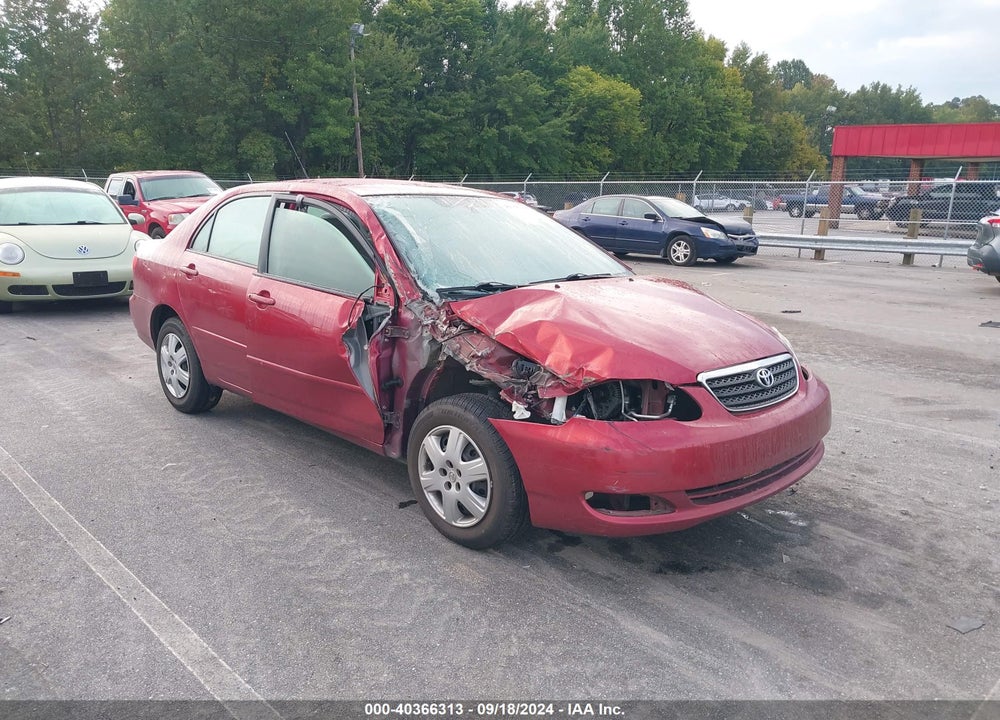 2007 TOYOTA COROLLA LE VIN: 1NXBR32E07Z924929