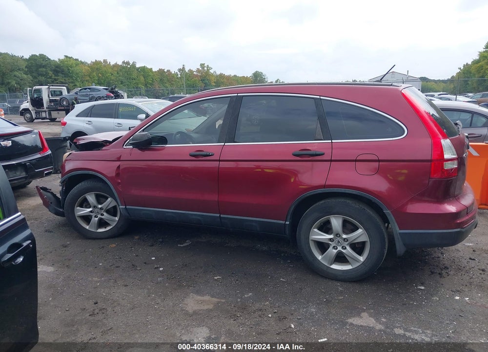 2010 HONDA CR-V LX VIN: 5J6RE4H33AL062128