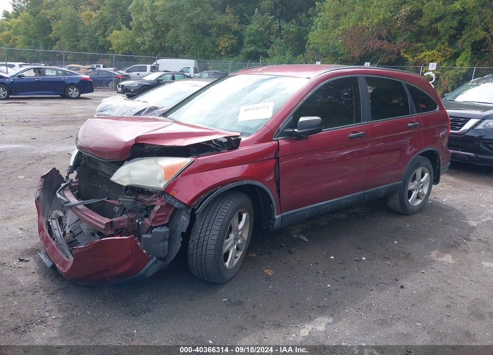 2010 HONDA CR-V LX VIN: 5J6RE4H33AL062128