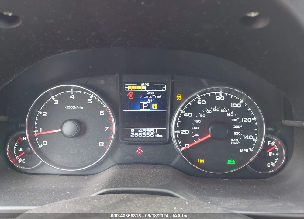 2014 SUBARU OUTBACK 2.5I LIMITED VIN: 4S4BRCKC9E3273799