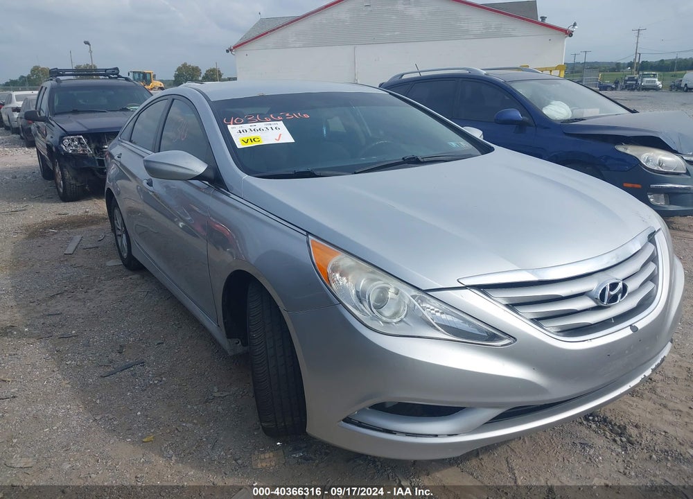 2014 HYUNDAI SONATA GLS VIN: 5NPEB4AC4EH858436