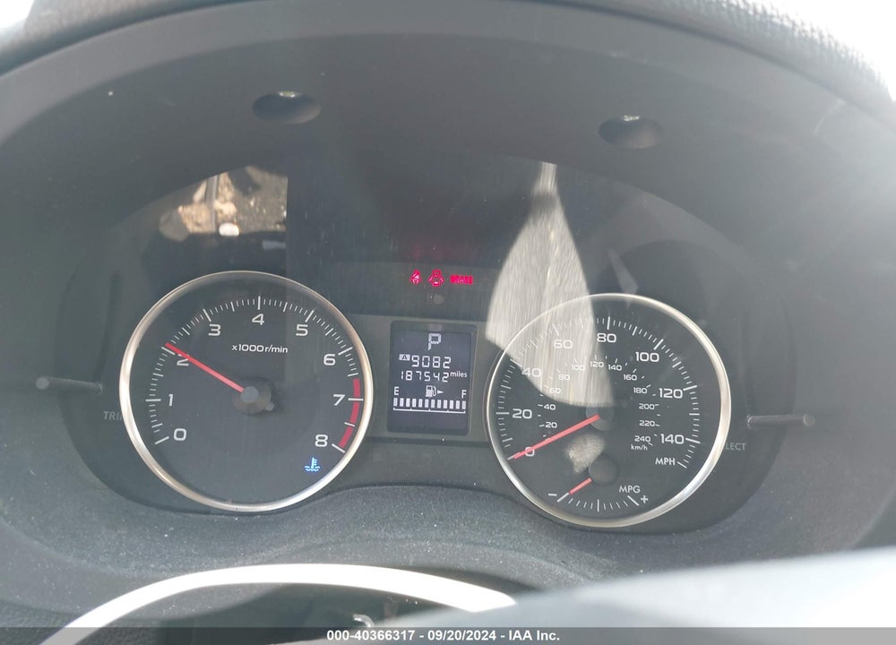 2015 SUBARU IMPREZA 2.0I VIN: JF1GPAA62F8299364