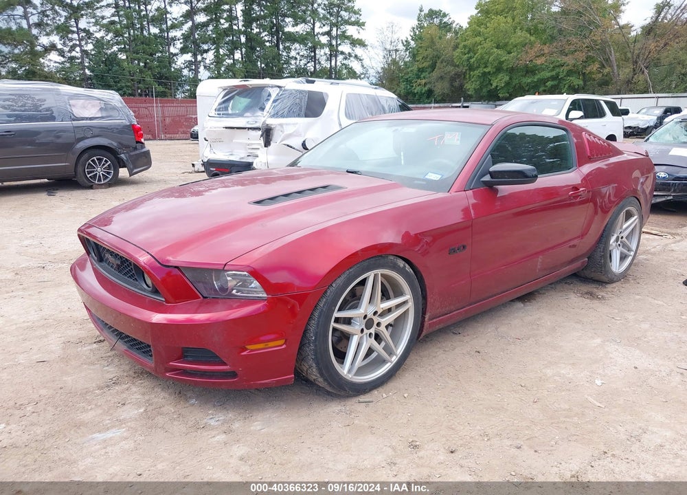 2014 FORD MUSTANG GT VIN: 1ZVBP8CF7E5247476