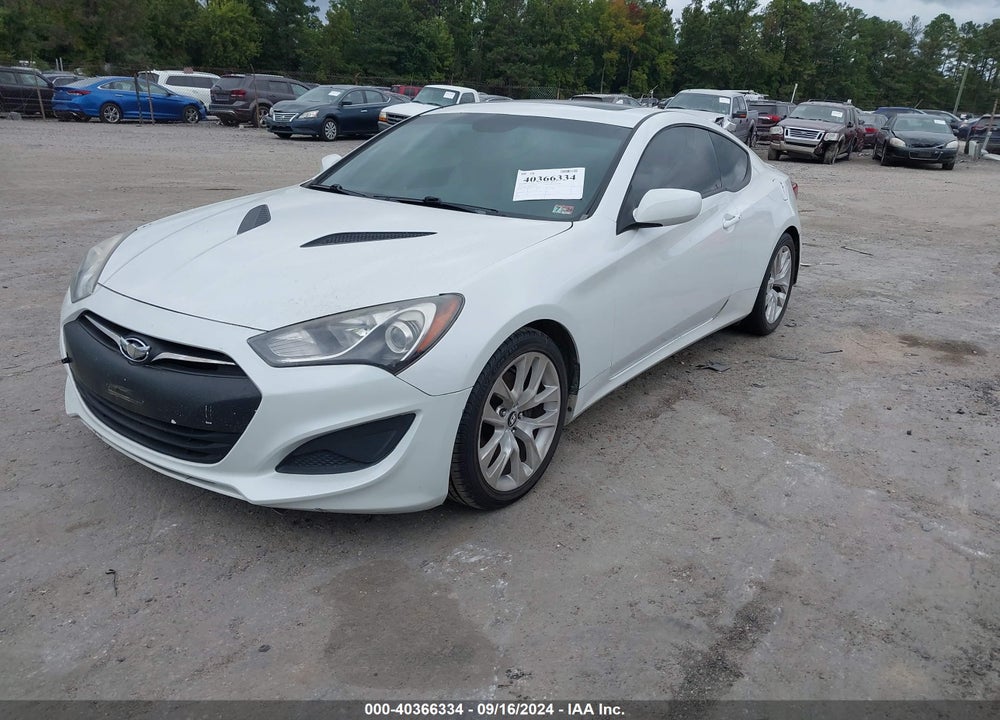 2013 HYUNDAI GENESIS 2.0T PREMIUM VIN: KMHHT6KD9DU090093